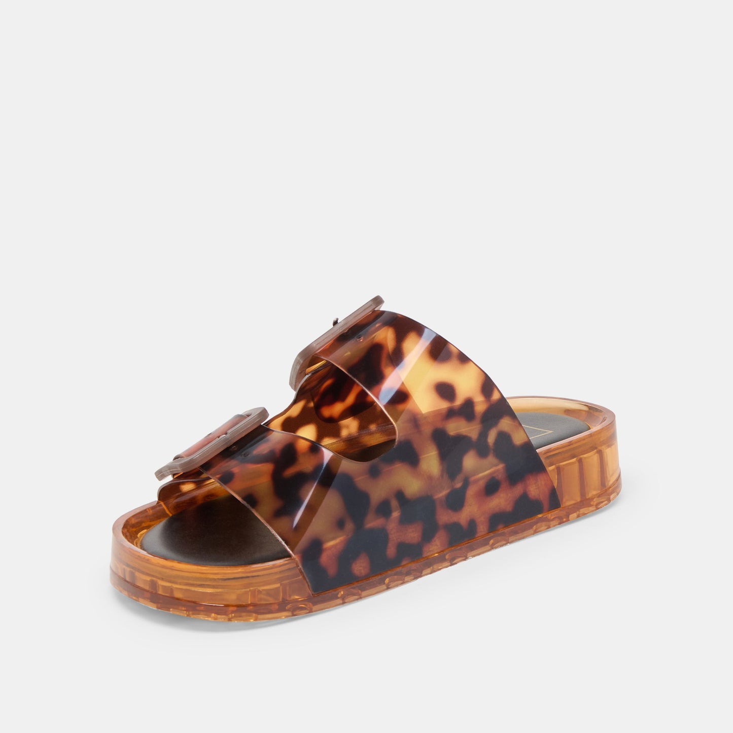 Julio Tortoise Vinyl Sandals Dolce Vita