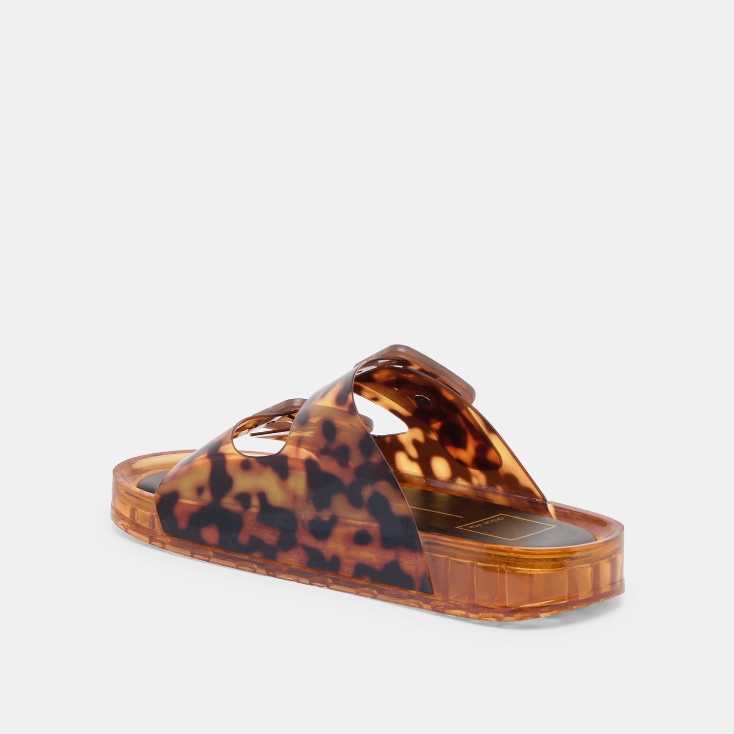 Julio Tortoise Vinyl Sandals Dolce Vita