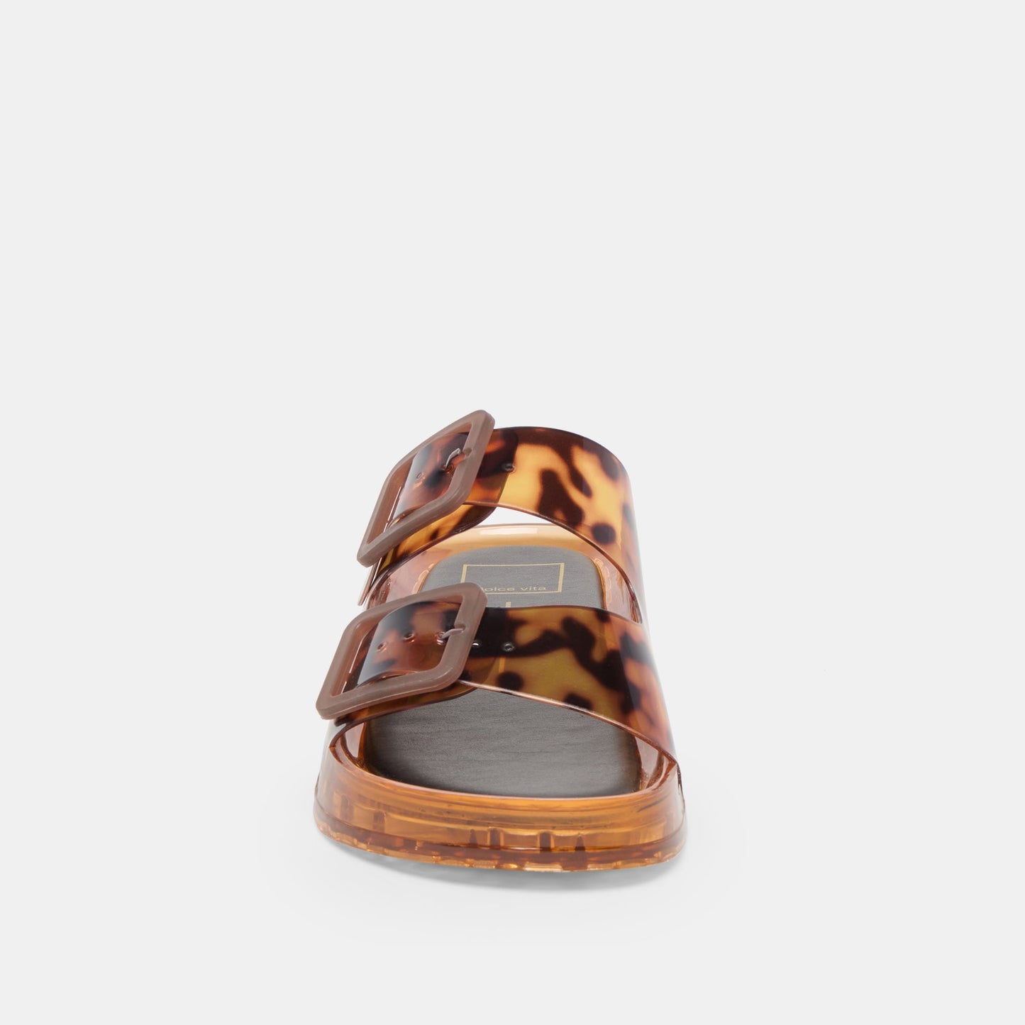 Julio Tortoise Vinyl Sandals Dolce Vita