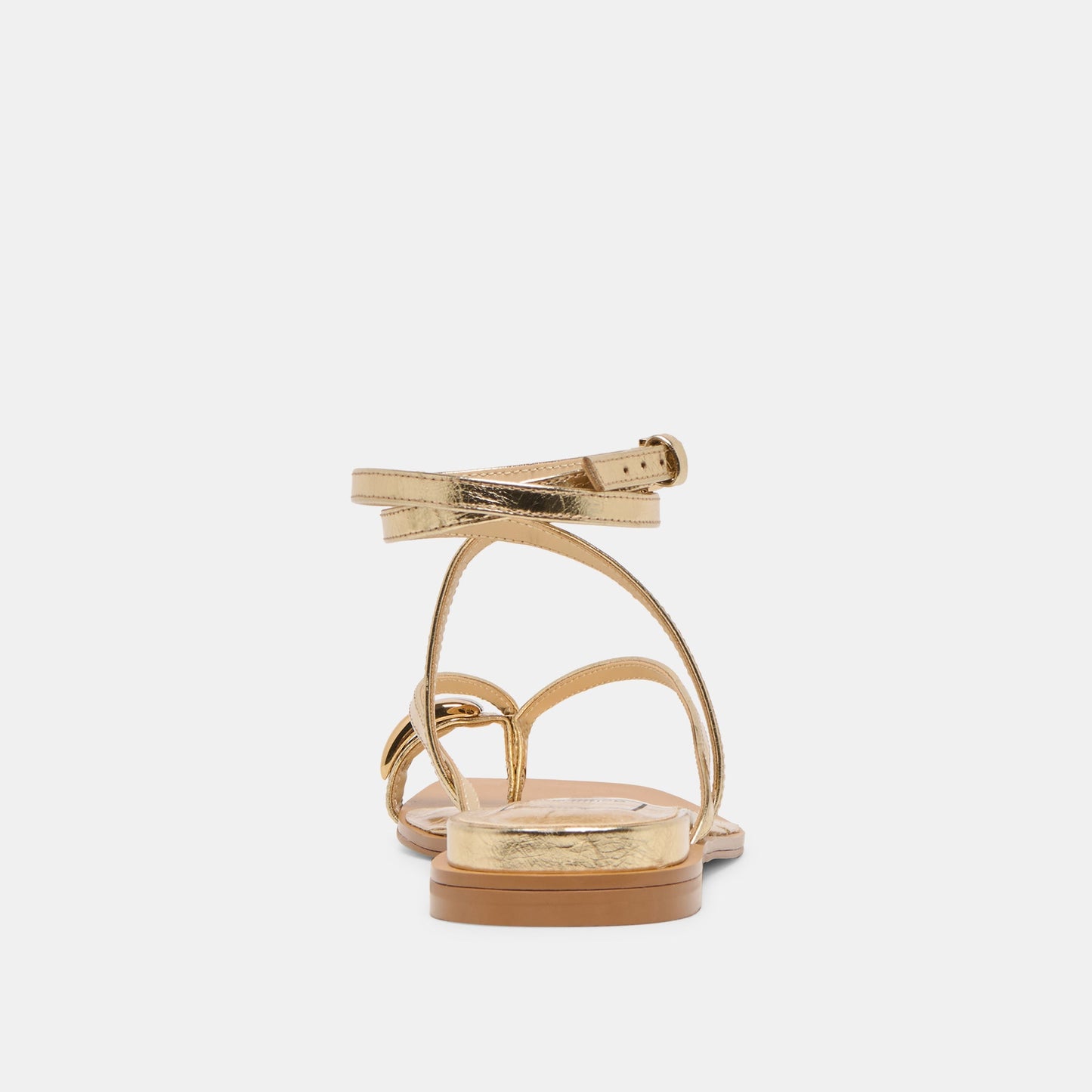Tyrice Gold Leather Sandals Dolce Vita
