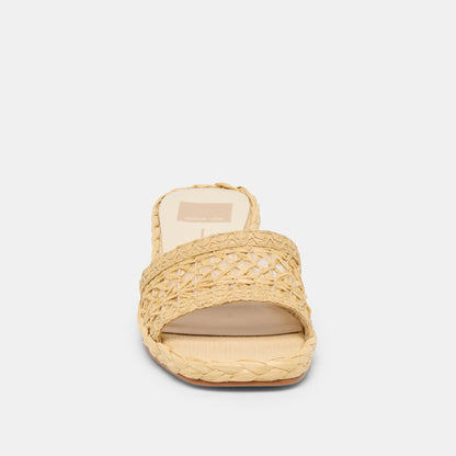 Dixi Lt Natural Cross Hatch Raffia Sandals Dolce Vita
