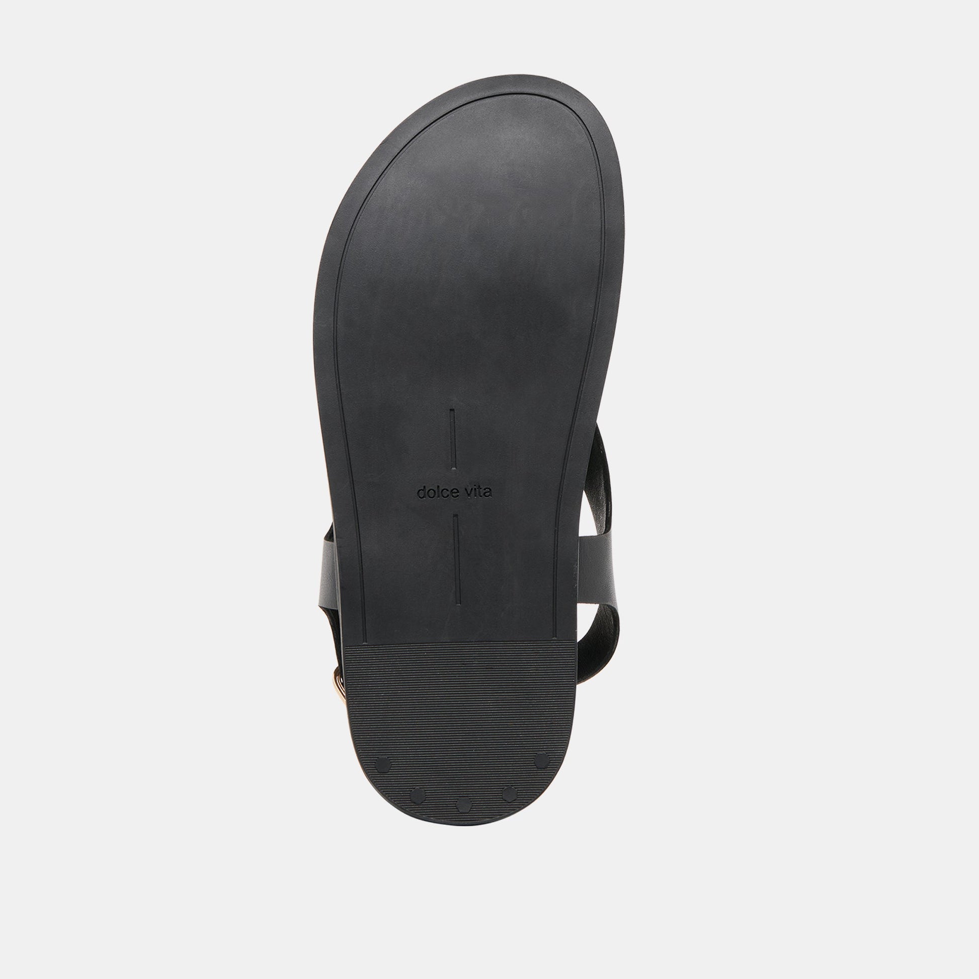 Jony Black Leather Sandals Dolce Vita