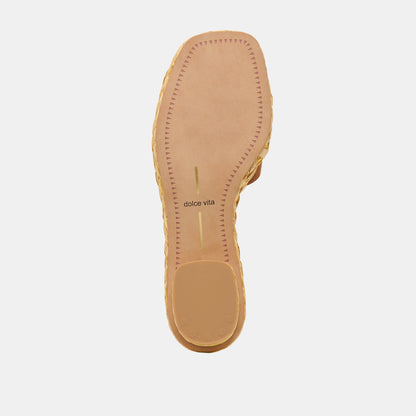 Dixi Brown Suede Sandals Dolce Vita