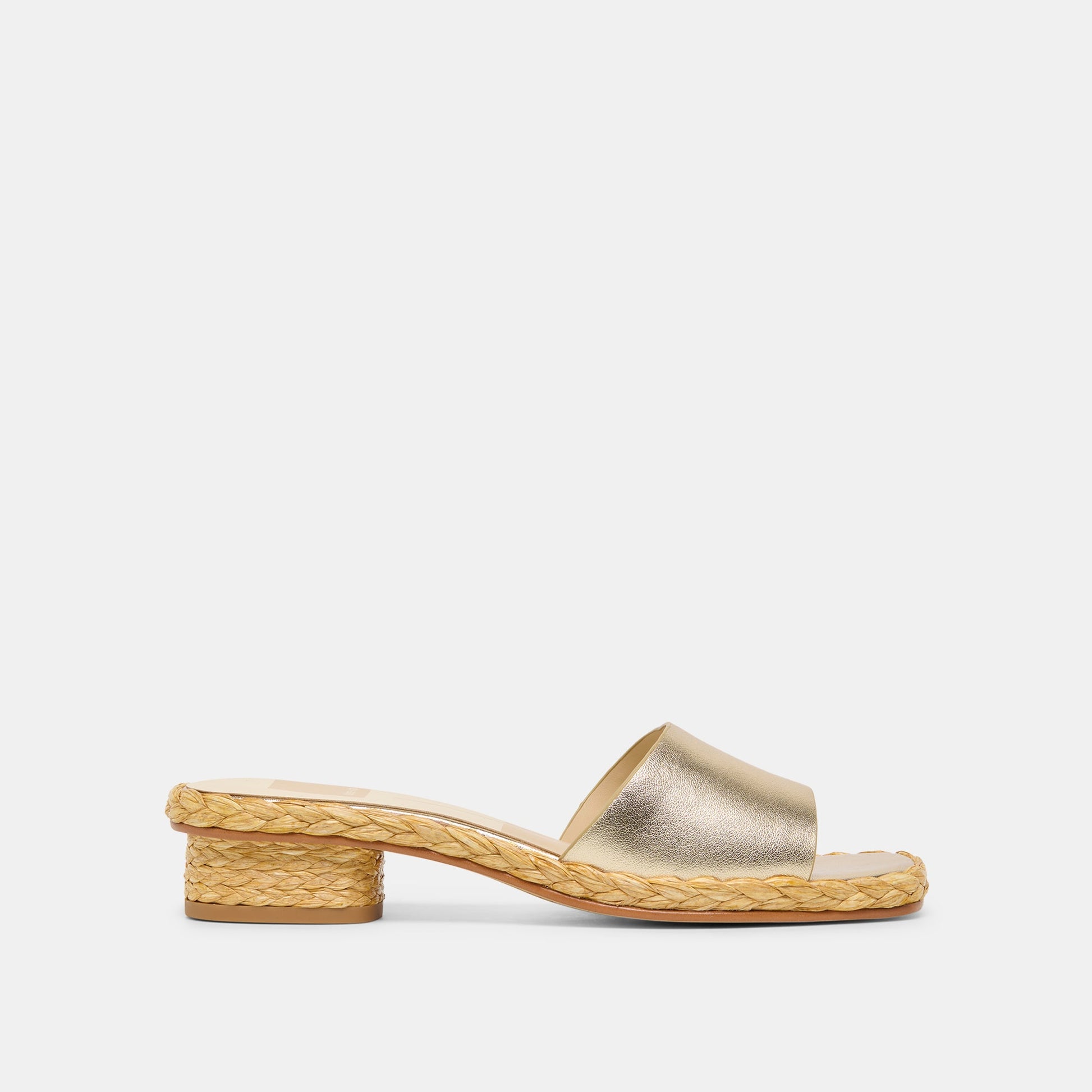 Dixi Platinum Leather Sandals Dolce Vita