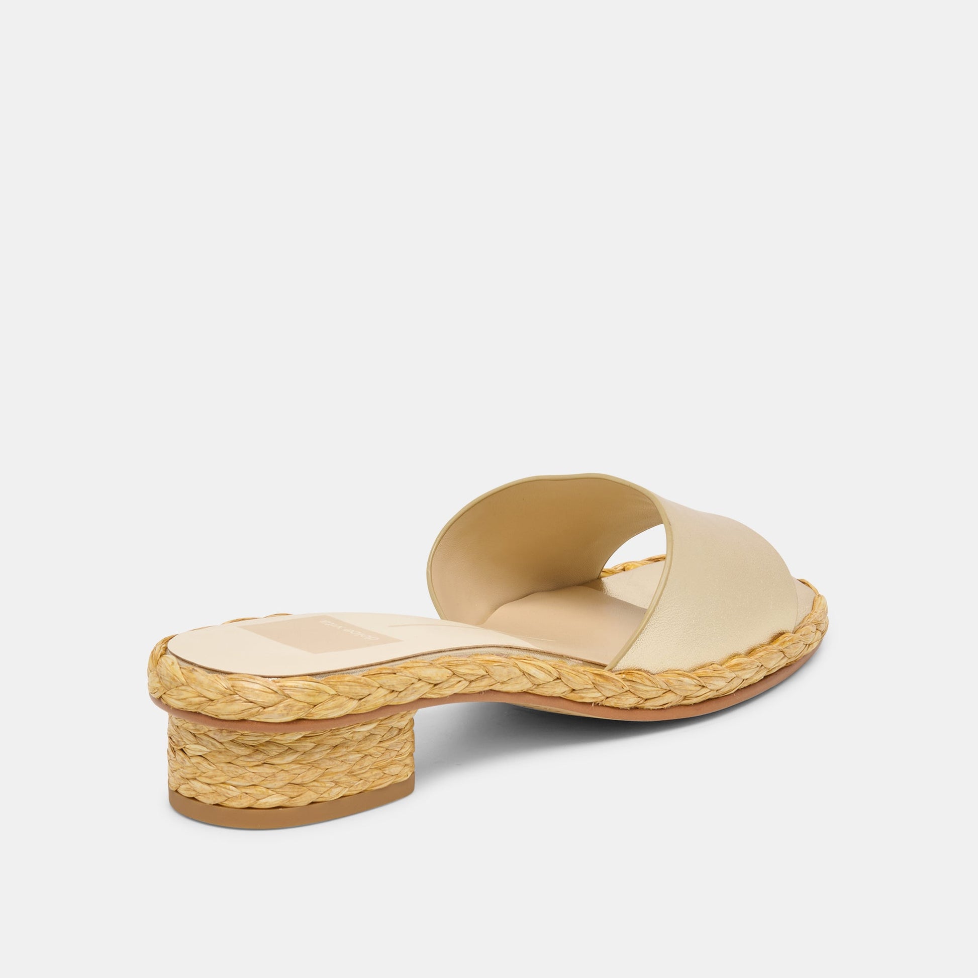 Dixi Platinum Leather Sandals Dolce Vita