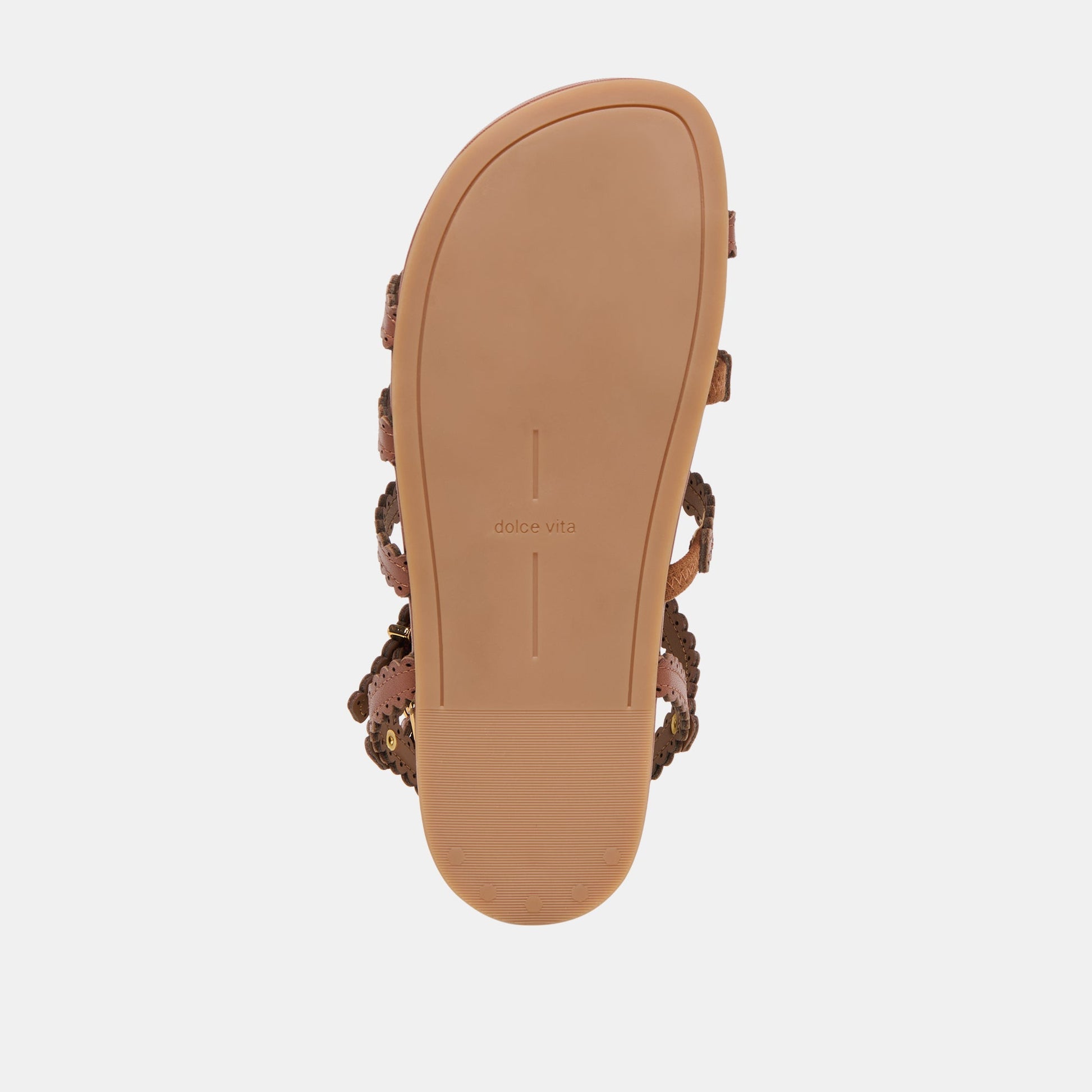 Susana Cognac Leather Sandals Dolce Vita