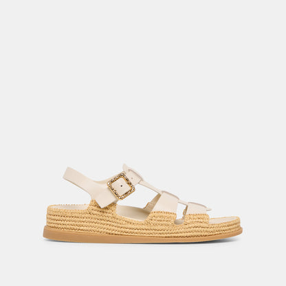 Shenna Bone Leather Sandals Dolce Vita
