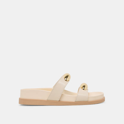 Satine Bone Leather Sandals Dolce Vita