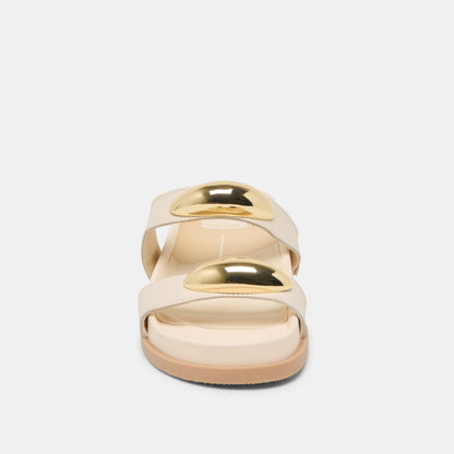 Satine Bone Leather Sandals Dolce Vita