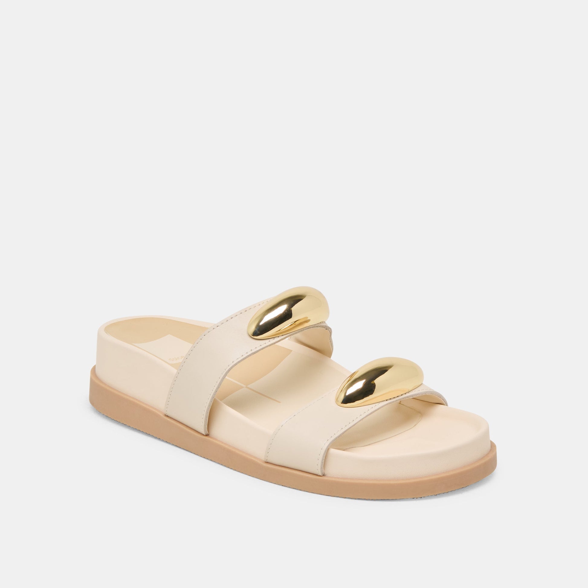 Satine Bone Leather Sandals Dolce Vita