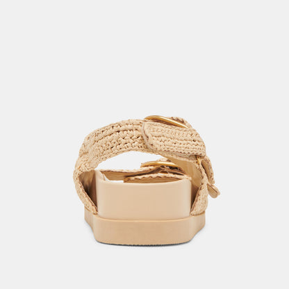 STARLA CROCHET SANDALS NATURAL KNIT Dolce Vita