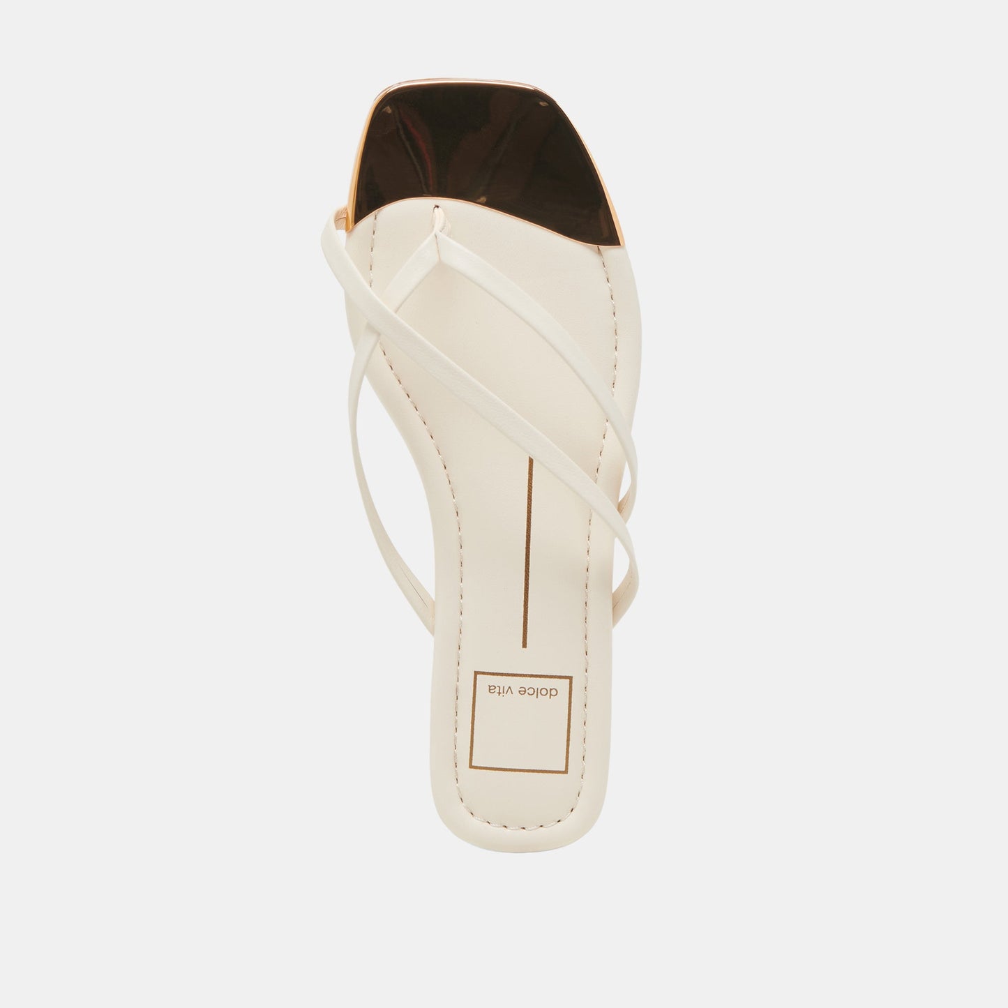 Laguna Off White Leather Sandals Dolce Vita