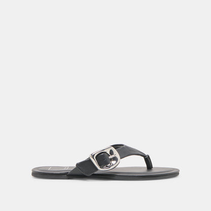 Rossa Black Leather Sandals Dolce Vita