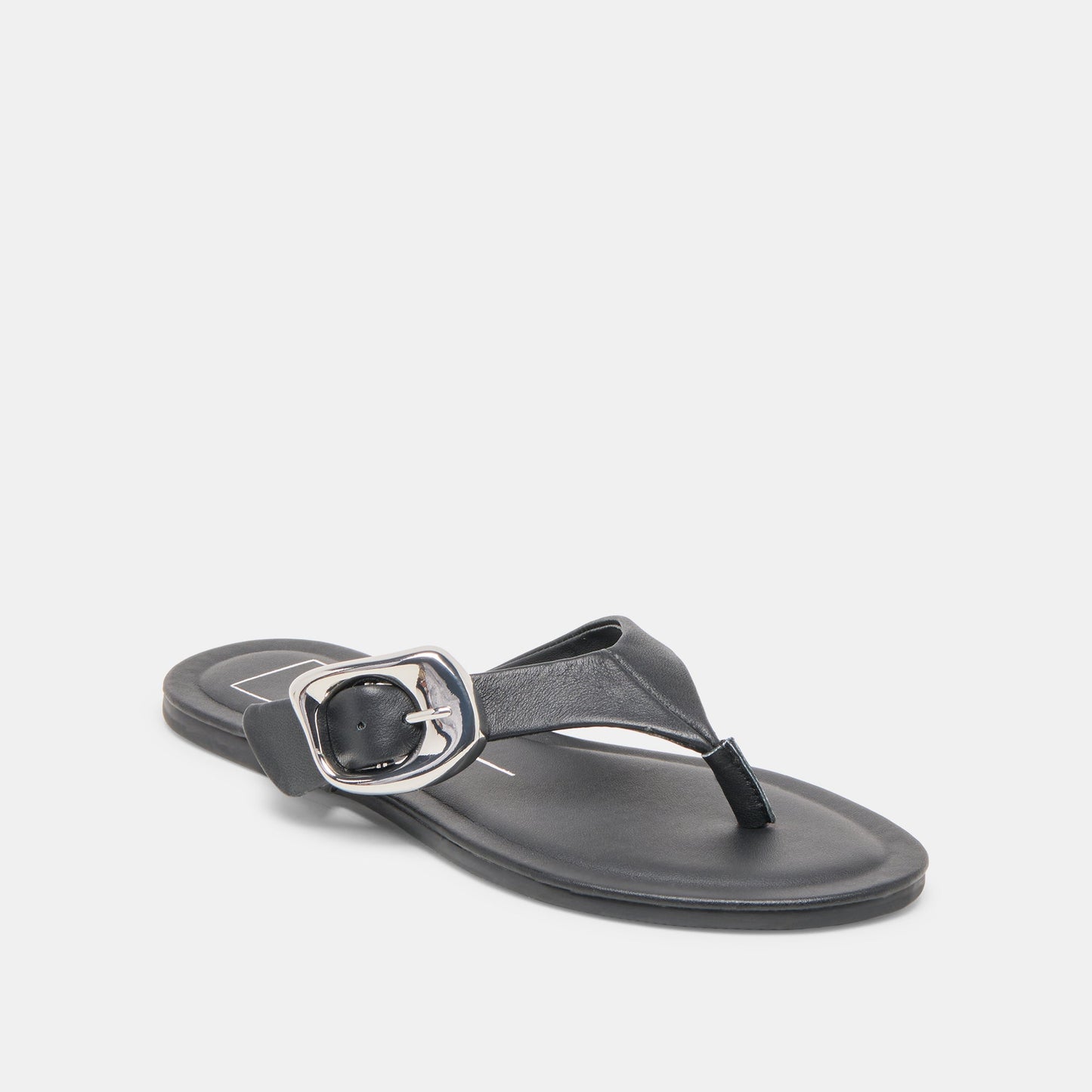 Rossa Black Leather Sandals Dolce Vita