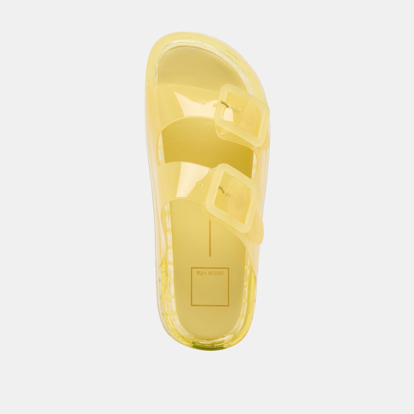 Julio Lemon Vinyl Sandals Dolce Vita