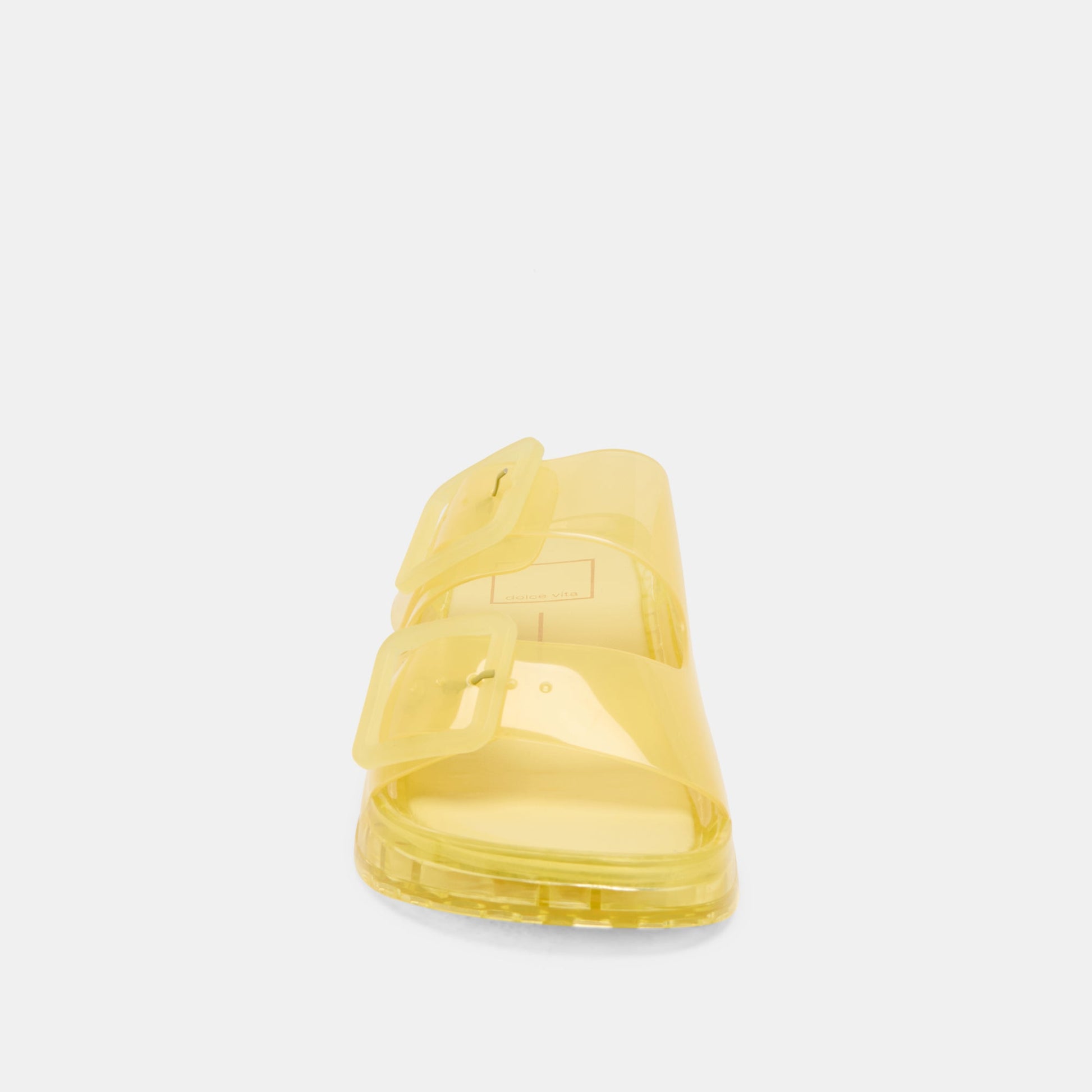 Julio Lemon Vinyl Sandals Dolce Vita