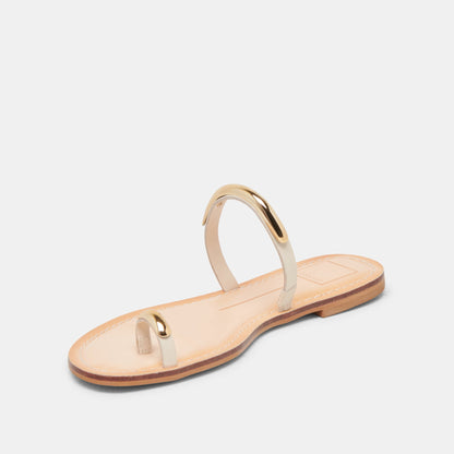 WINK SANDALS BONE LEATHER Dolce Vita