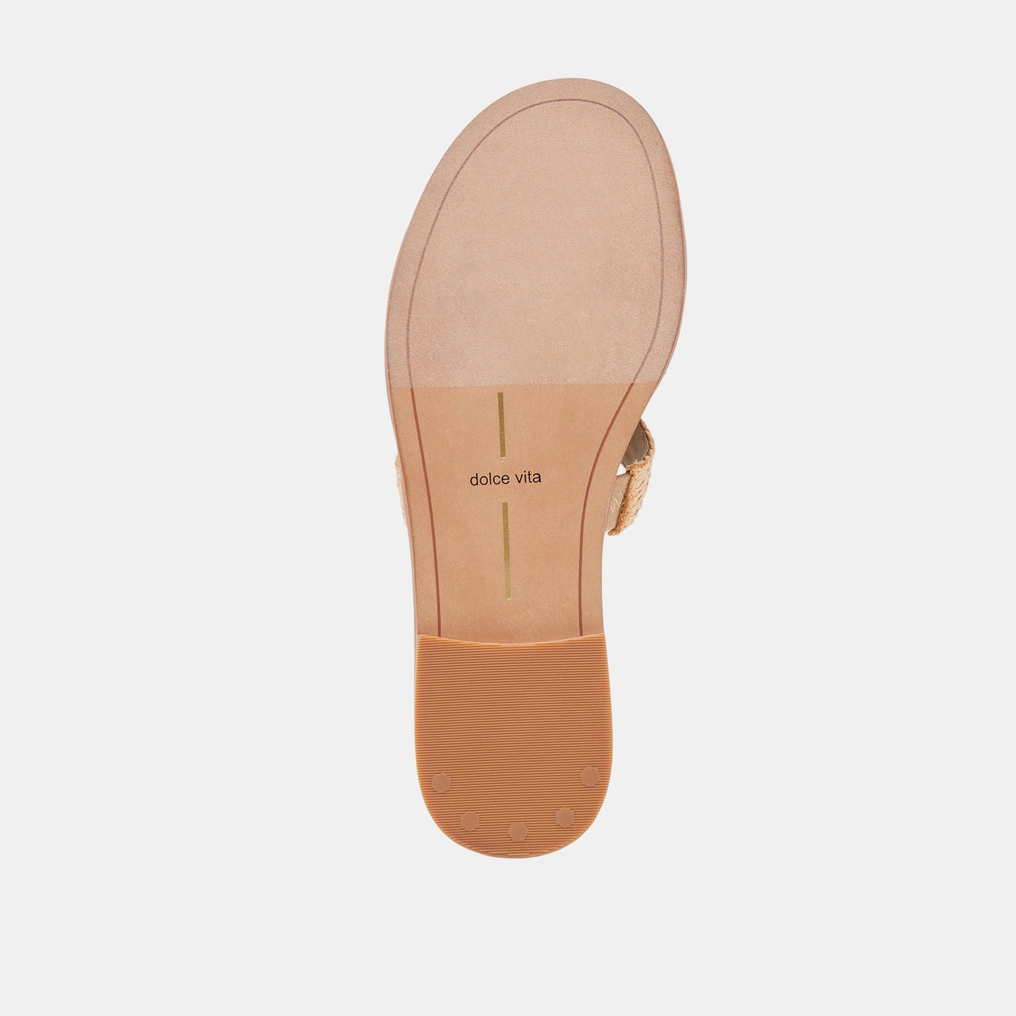 EMON WIDE SANDALS LT NATURAL RAFFIA Dolce Vita