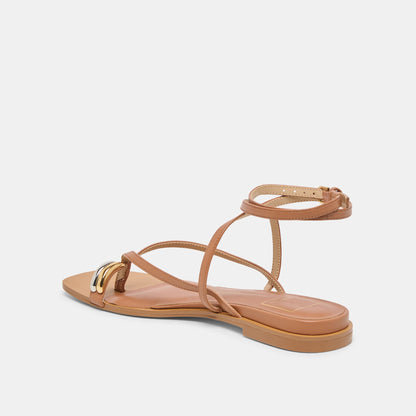 Tyrice Espresso Leather Sandals Dolce Vita