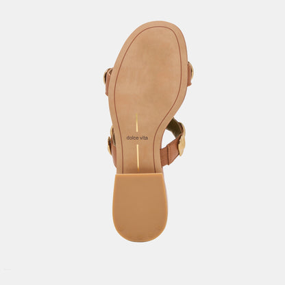 Farrow Saddle Leather Sandals Dolce Vita