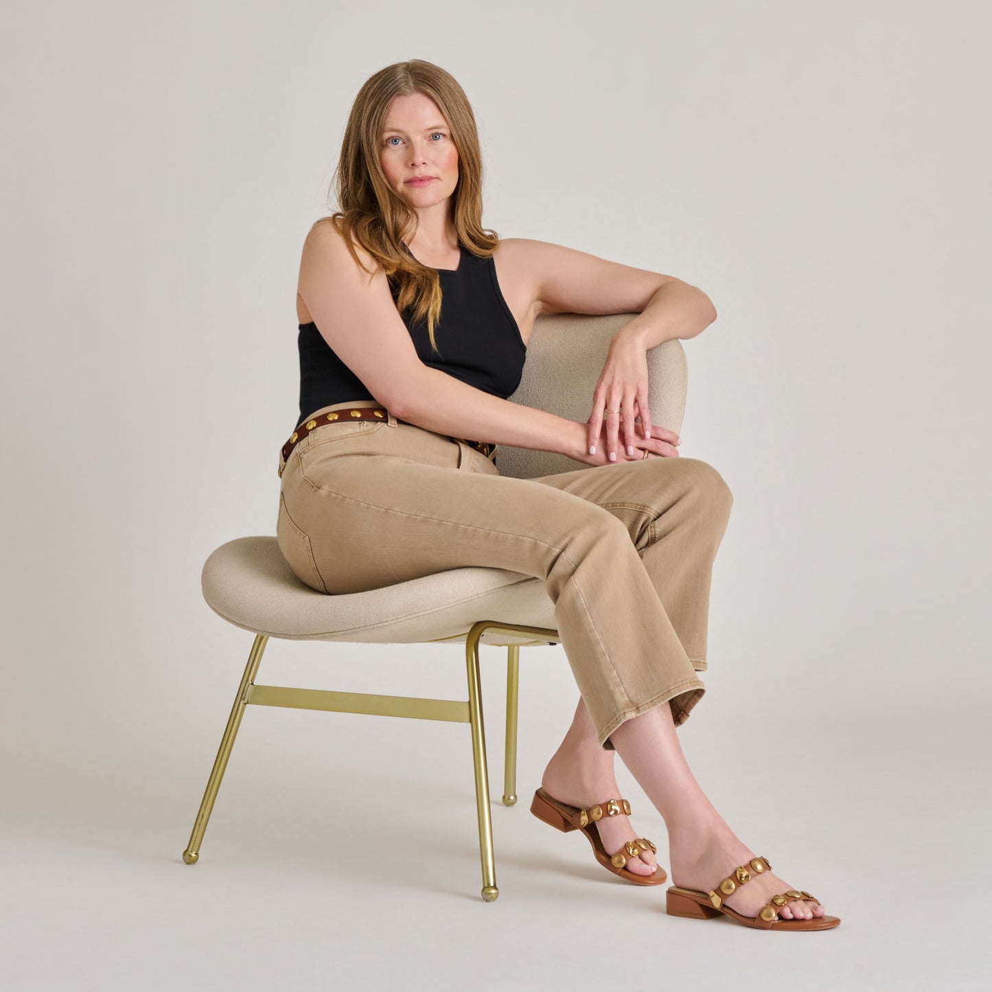 Farrow Saddle Leather Sandals Dolce Vita