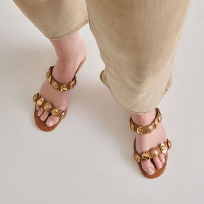 Farrow Saddle Leather Sandals Dolce Vita