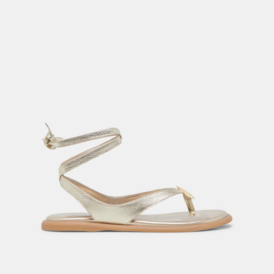 JUDY SANDALS LIGHT GOLD LEATHER Dolce Vita