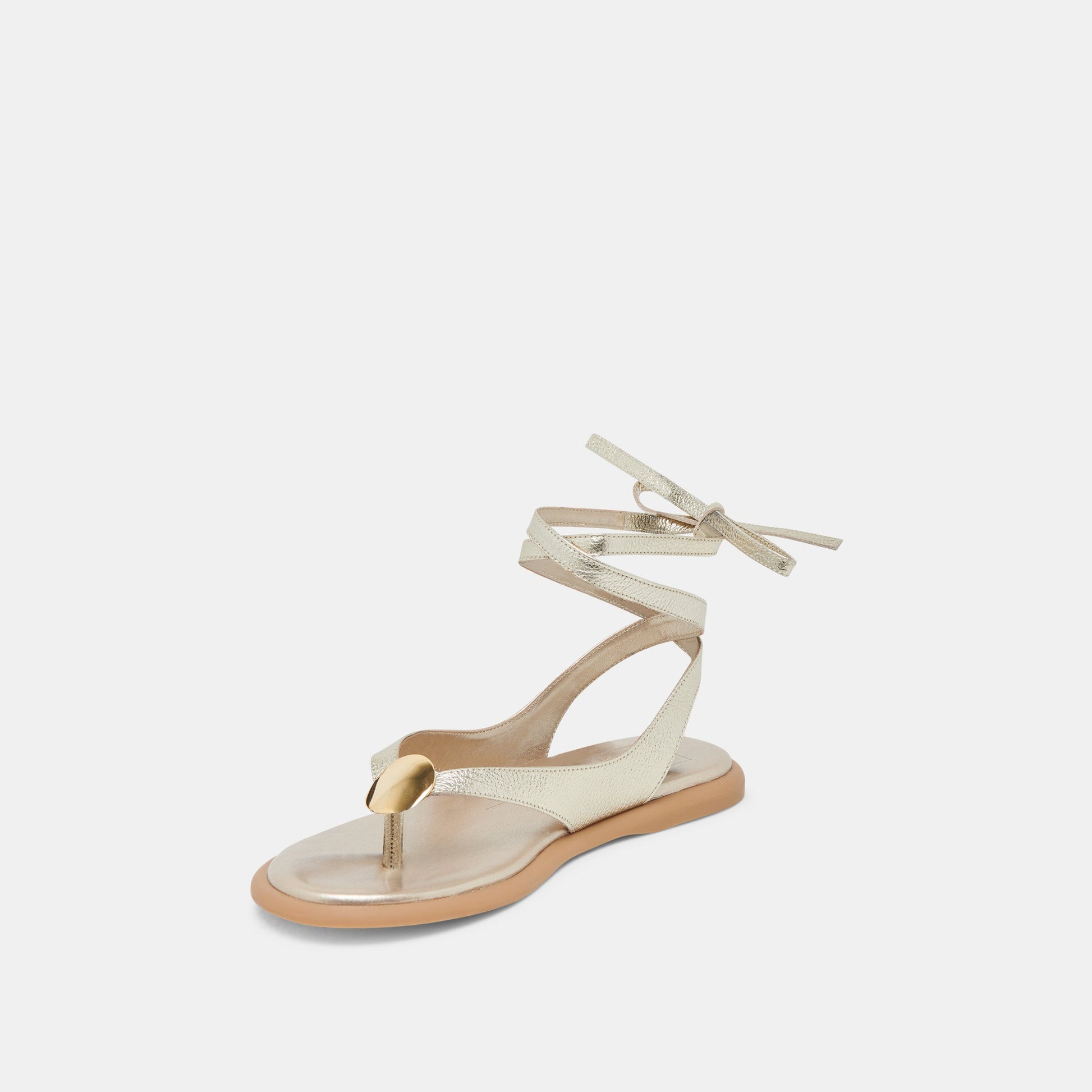 JUDY SANDALS LIGHT GOLD LEATHER Dolce Vita