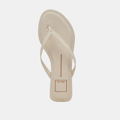 LAYNEY SANDALS IVORY LEATHER Dolce Vita