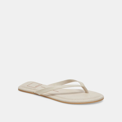 LAYNEY SANDALS IVORY LEATHER Dolce Vita