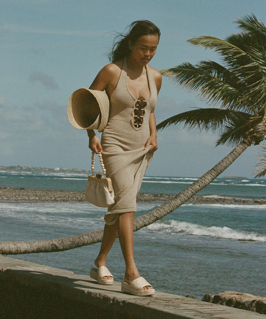 Chavi Sandals in Lt. Natural Raffia - Dolce Vita Shoes Dolce Vita