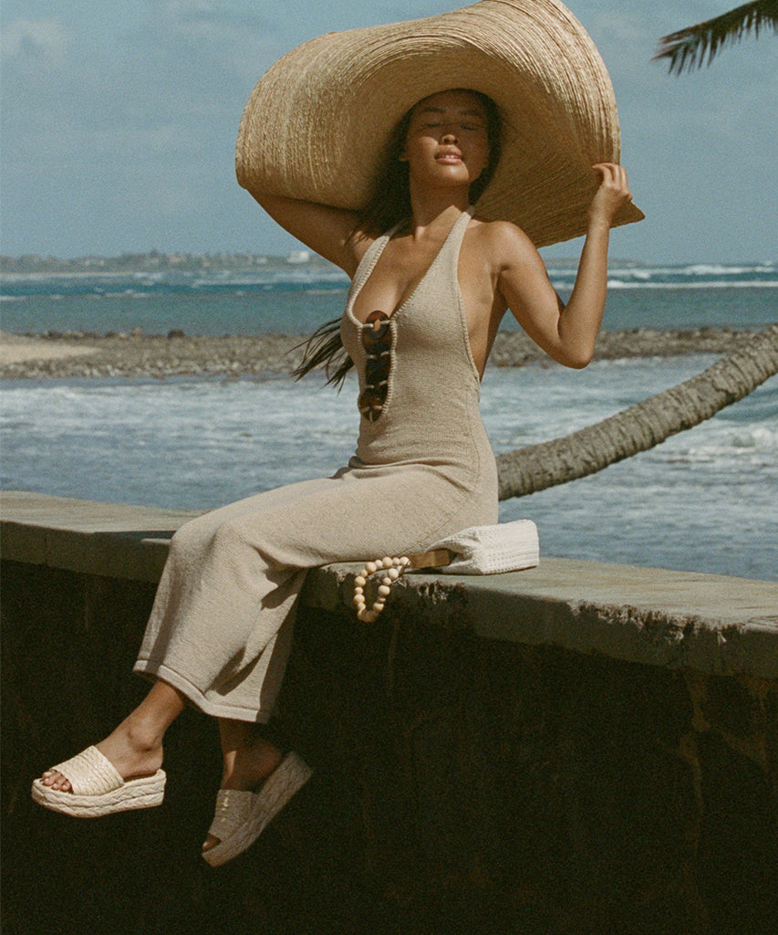 Chavi Sandals in Lt. Natural Raffia - Dolce Vita Shoes Dolce Vita