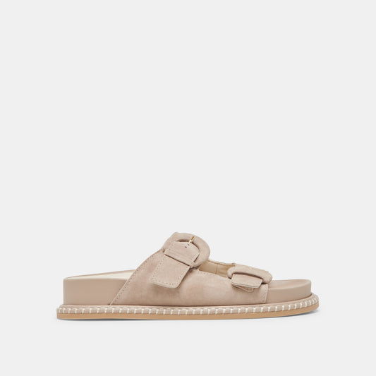 SHAUNY SANDALS DK TAUPE SUEDE Dolce Vita