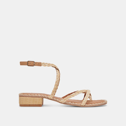 BRINN SANDALS LT NATURAL RAFFIA Dolce Vita