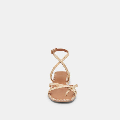 BRINN SANDALS LT NATURAL RAFFIA Dolce Vita