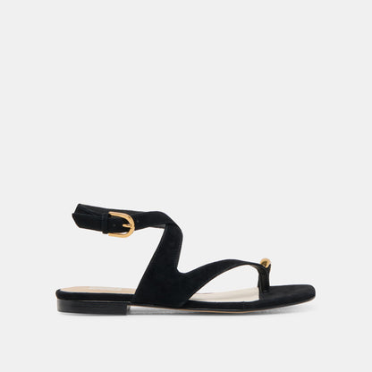 EARLA SANDALS ONYX SUEDE Dolce Vita