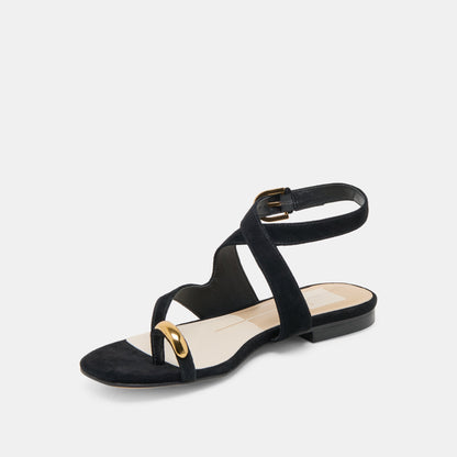 EARLA SANDALS ONYX SUEDE Dolce Vita