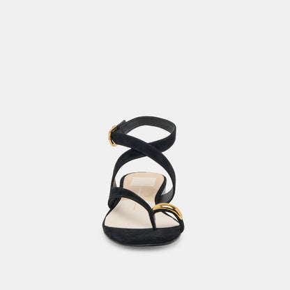 EARLA SANDALS ONYX SUEDE Dolce Vita