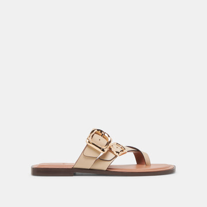 Shore Ivory Leather Sandals Dolce Vita