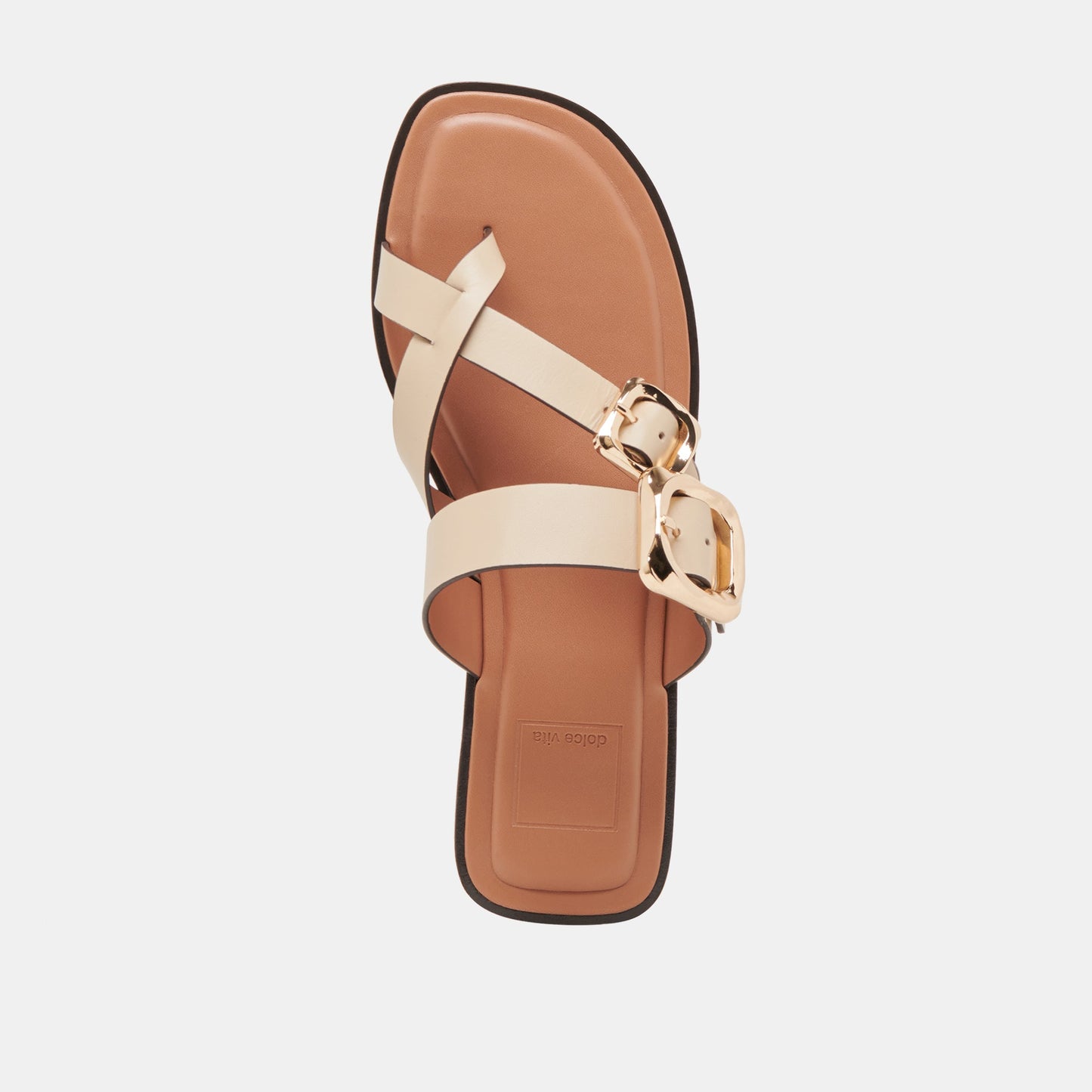 Shore Ivory Leather Sandals Dolce Vita