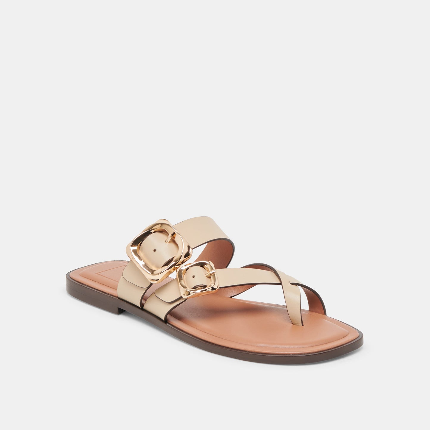 Shore Ivory Leather Sandals Dolce Vita