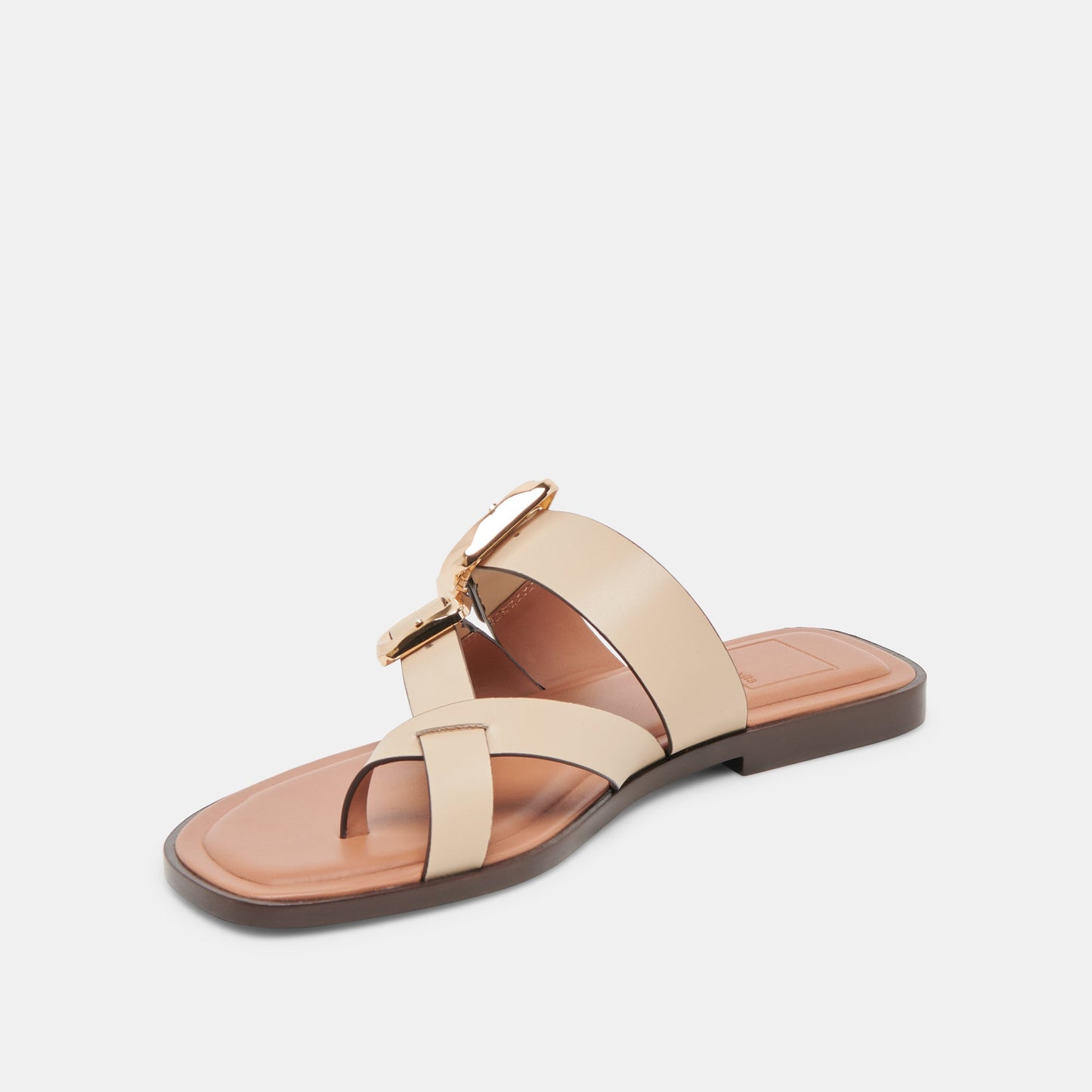 Shore Ivory Leather Sandals Dolce Vita