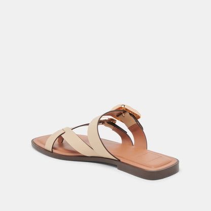Shore Ivory Leather Sandals Dolce Vita