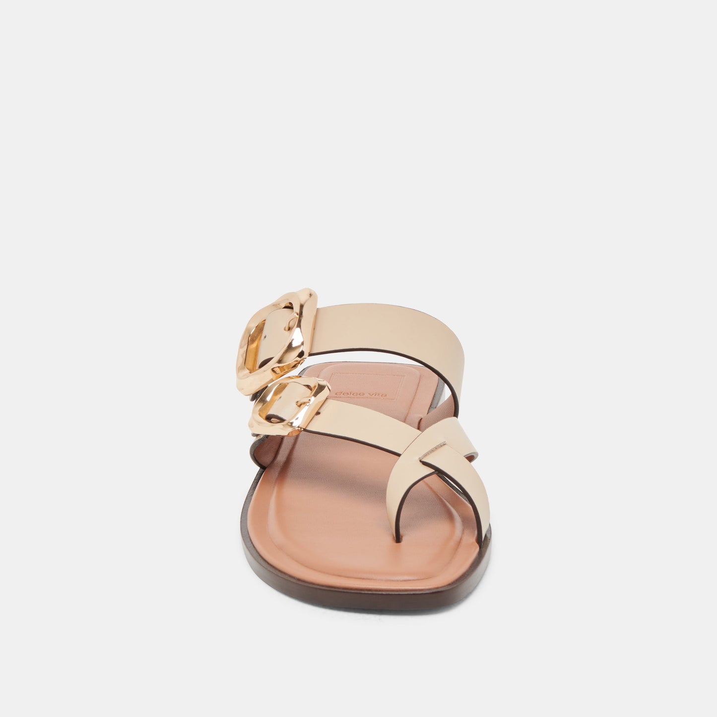 Shore Ivory Leather Sandals Dolce Vita