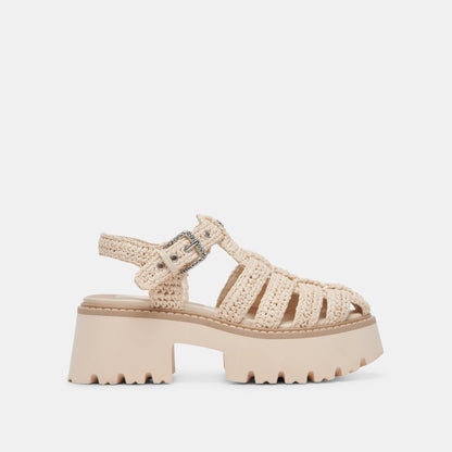 LASLY SANDALS OATMEAL KNIT Dolce Vita