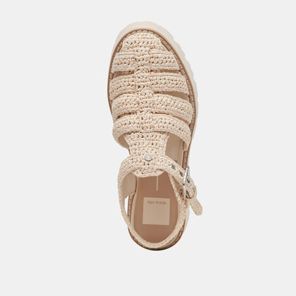 LASLY SANDALS OATMEAL KNIT Dolce Vita