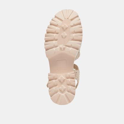 LASLY SANDALS OATMEAL KNIT Dolce Vita