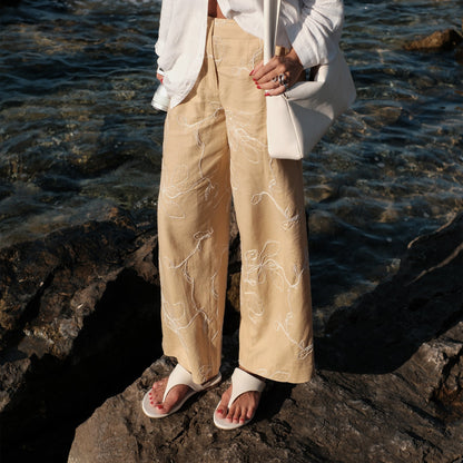 KITTLE SANDALS OFF WHITE LEATHER Dolce Vita