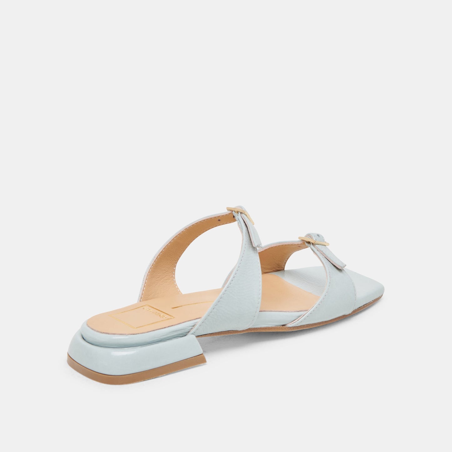 LAVERN SANDALS ICE BLUE CRINKLE PATENT Dolce Vita