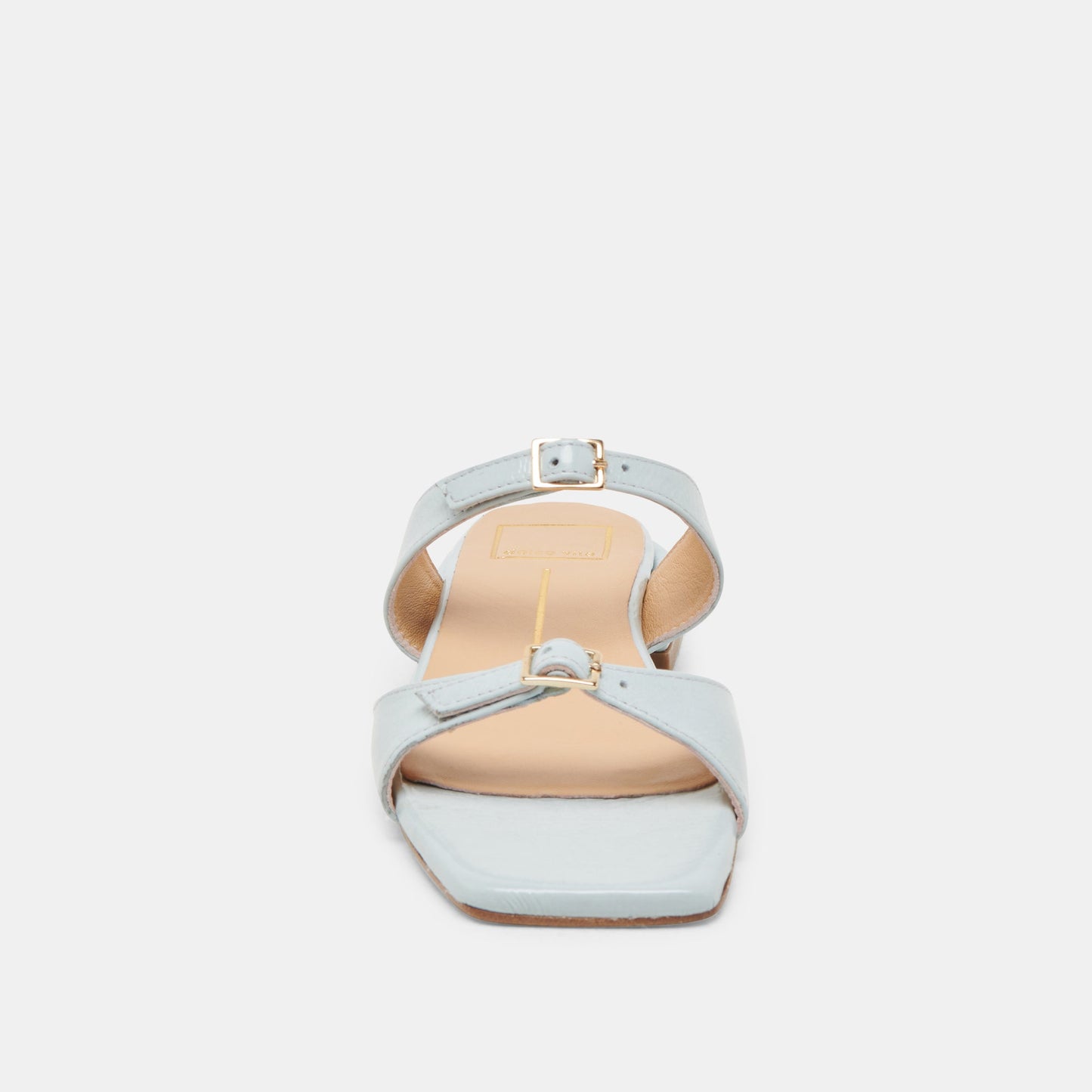 LAVERN SANDALS ICE BLUE CRINKLE PATENT Dolce Vita
